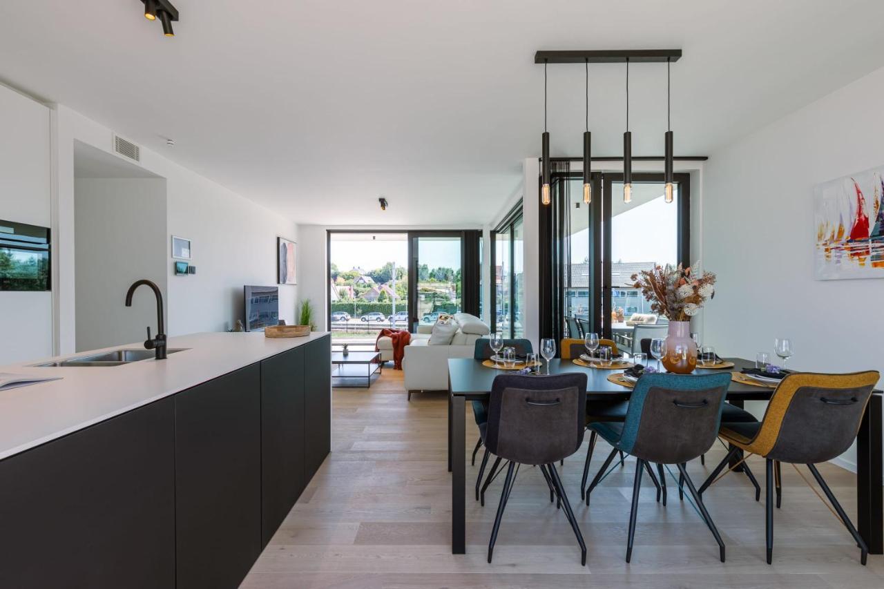 New, Luxurious And Modern Apartment With Private Parking Koksijde Exterior foto